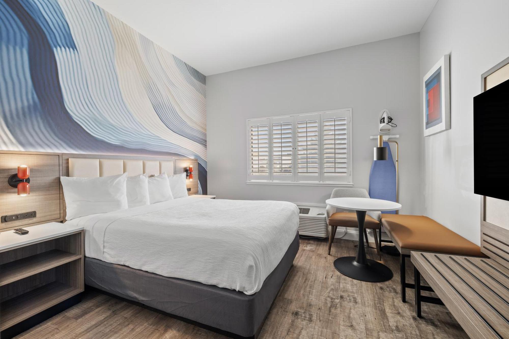 Habitación adaptada para personas con movilidad reducida/discapacidad auditiva - 1 cama grande - No fumadores